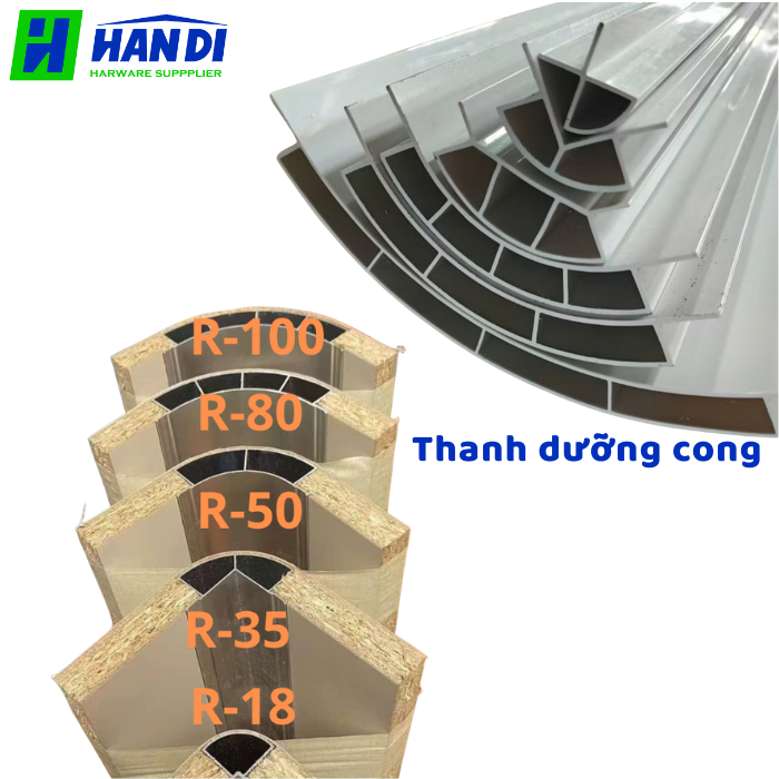 Thanh dương cong nhôm định hình cao cấp