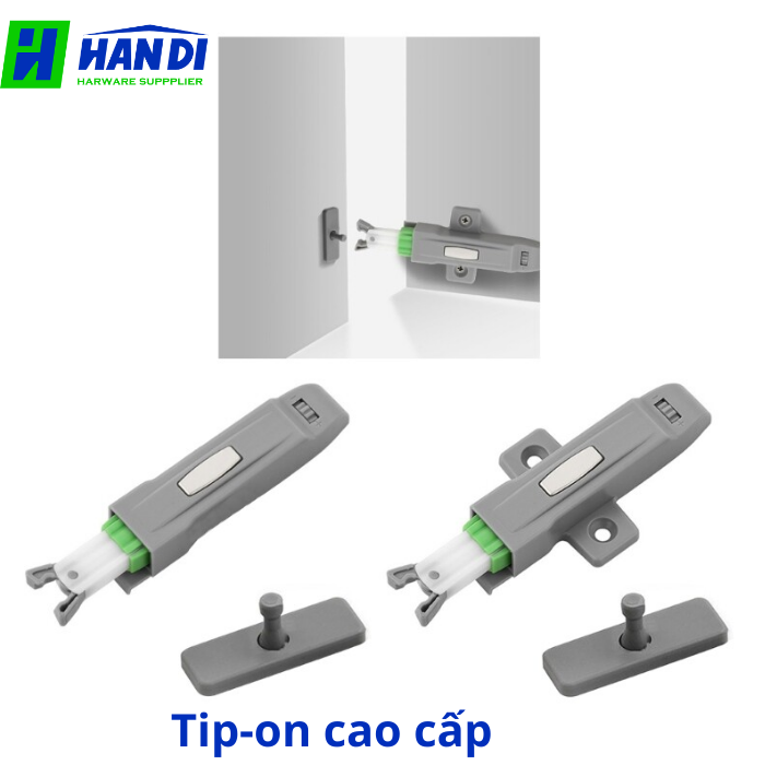 Tip-on cao cấp, có tăng chỉnh độ hở cánh