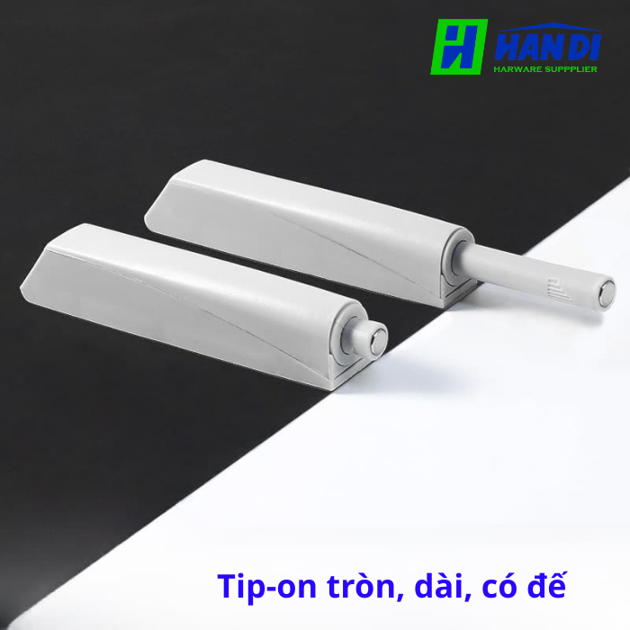 Tip-on tròn, dài, có đế
