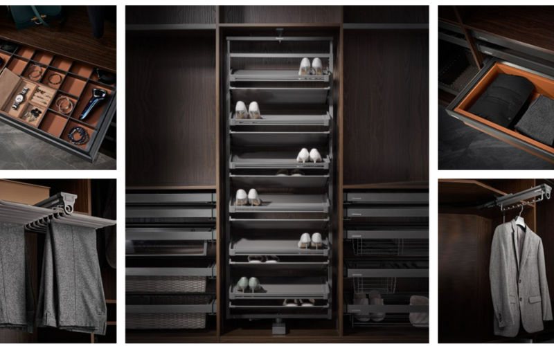 phụ kiện tủ áo thông minh