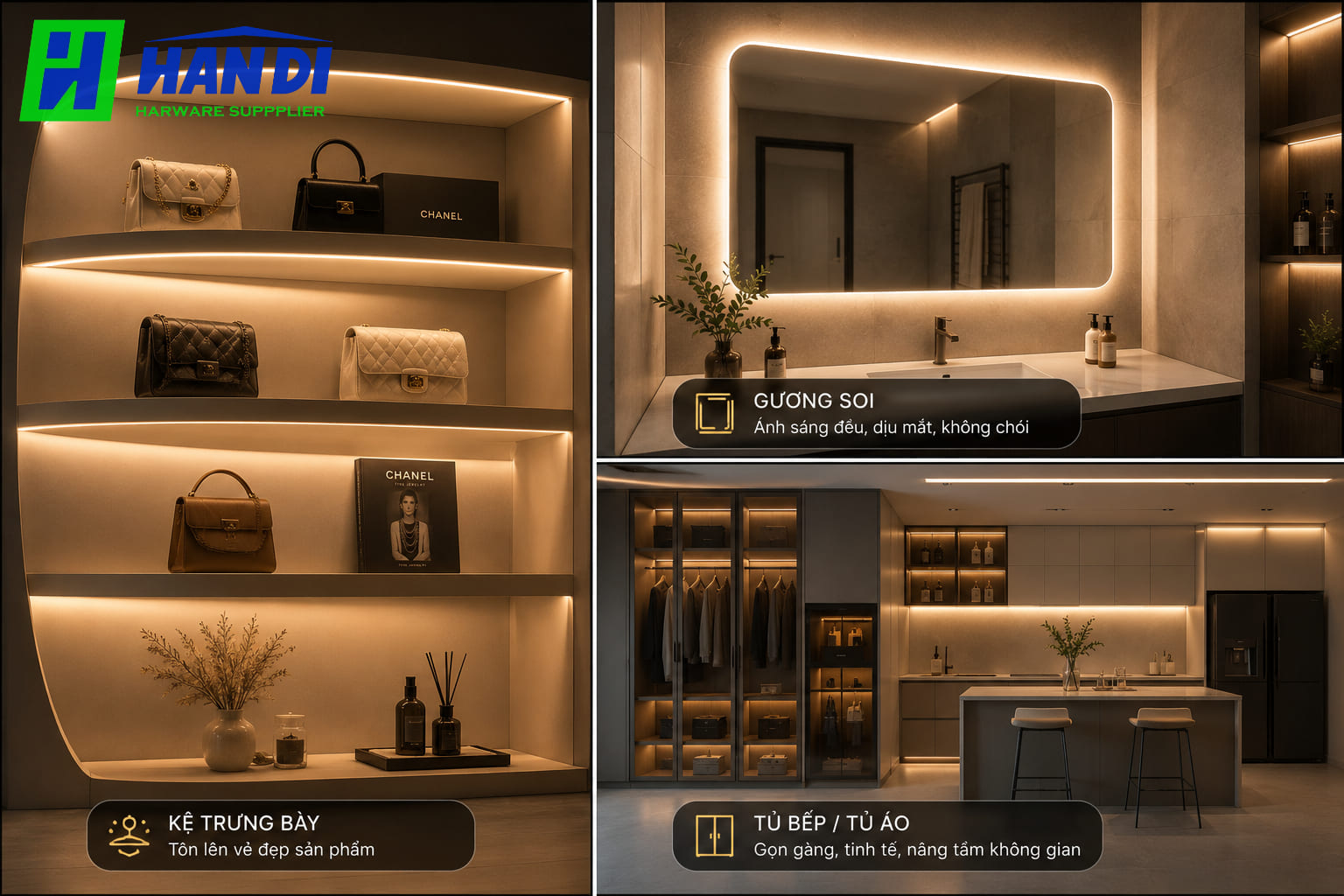 Led Line Silicon: Giải pháp chiếu sáng uốn dẻo, liền thanh, chống chói hoàn hảo cho nội thất 2026