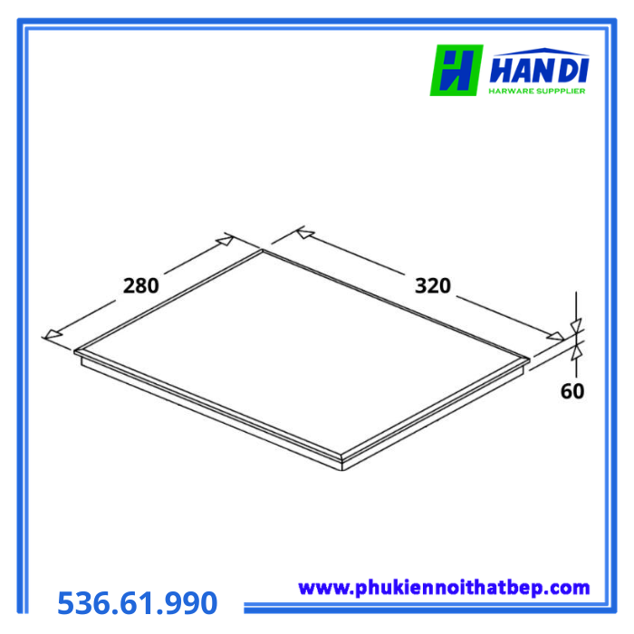Bếp từ đơn HAFELE HSI-21FW 536.61.990