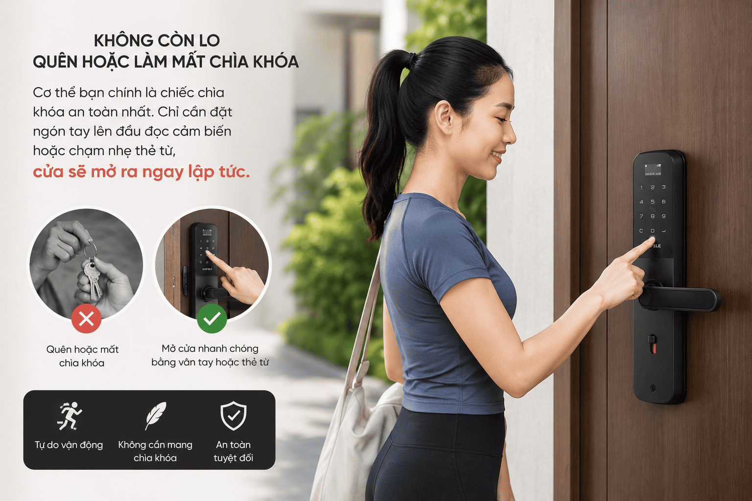 7 Lợi Ích Khi Lắp Đặt Khóa Điện Tử Cho Nhà Ở
