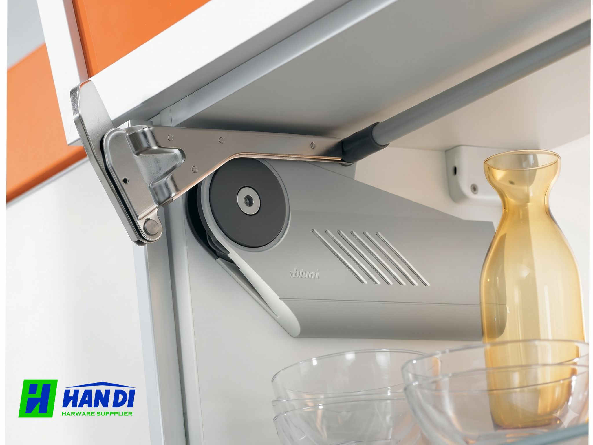 Bộ hộp lực: Giải pháp hỗ trợ nâng cánh tủ nhẹ nhàng, ổn định