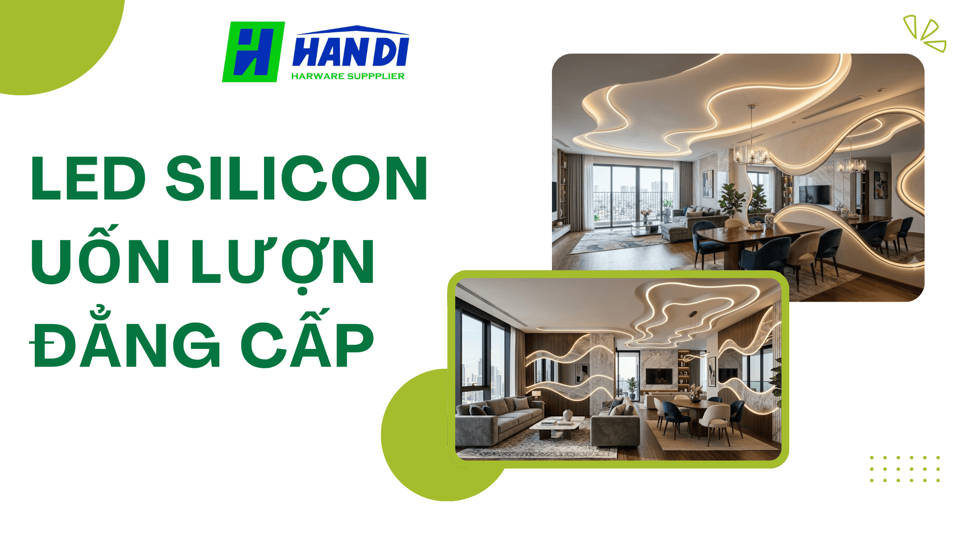 Led Line Silicon: Uốn Lượn Tinh Tế, Sang Trọng Không Gian