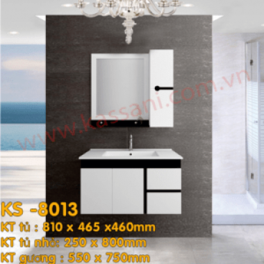 Bộ tủ lavabo Kassani KS 8013K