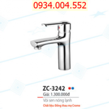 Vòi lavabo nóng lạnh Zico ZC-3242