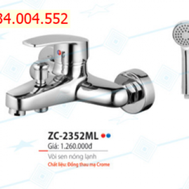Vòi lavabo nóng lạnh Zico ZC-2352ML