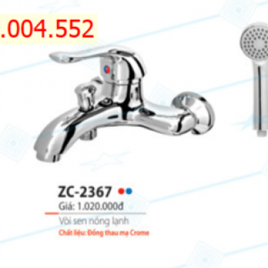 Vòi lavabo nóng lạnh Zico ZC-2367