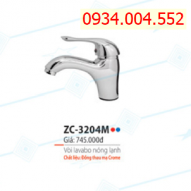 Vòi lavabo nóng lạnh Zico ZC-3204M