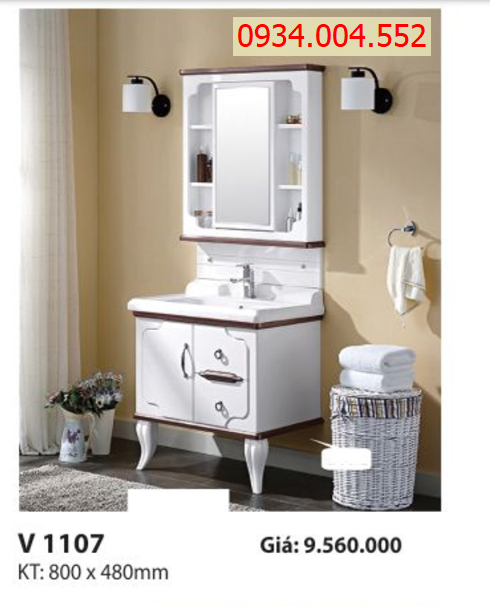Tủ lavabo Vincy V1107