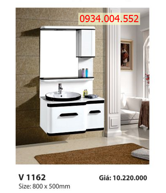 Tủ lavabo Vincy V1162