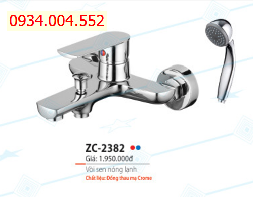 Vòi sen nóng lạnh Zico ZC-2382