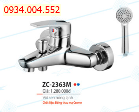 Vòi lavabo nóng lạnh Zico ZC-2363M