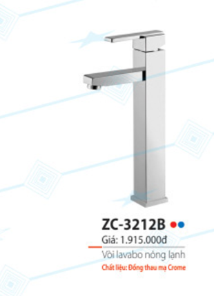 Vòi lavabo nóng lạnh Zico ZC-3212B