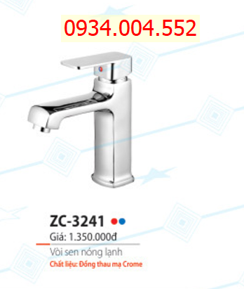 Vòi lavabo nóng lạnh Zico ZC-3241