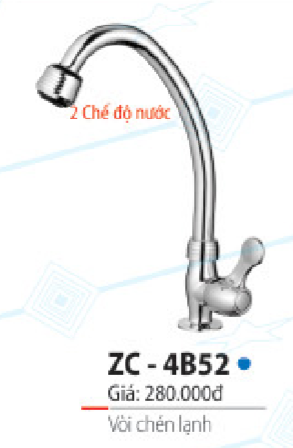 Vòi chén  lạnh Zico ZC-4B52