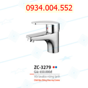 Vòi lavabo nóng lạnh Zico ZC-3279
