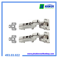 Bản lề DIY gài giảm chấn trùm nửa HAFELE 493.03.022