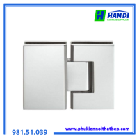 Bản lề kính - kính 180° Nickel mờ HAFELE 981.51.039