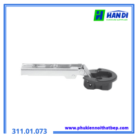 Bản lề kính Metalla Mini trùm ngoài HAFELE 311.01.073