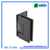 Bản lề kính tường O.90 CP đen HAFELE 981.77.909