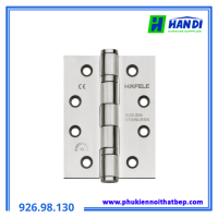 Bản lề lá 5"x3.5"x3mm, Inox 304 HAFELE 926.98.130