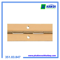 Bản lề piano 32x0.8mmx3.5m đồng bóng HAFELE 351.03.847