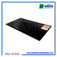Bếp từ 2 vùng nấu, viền hợp kim nhôm GARIS G1416
