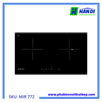 Bếp từ kết hợp hồng ngoại 2 vùng nấu MALLOCA MIR 772