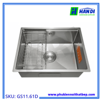 Chậu rửa 1 hố âm bàn đá GARIS GS11.61D
