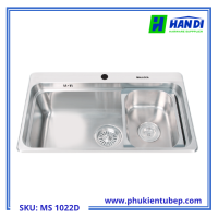 Chậu rửa chén 1 hố inox 304 MALLOCA MS 1022D