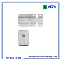 Chốt cửa vệ sinh IMUNDEX 709.18.160, Gạt ngang INOX 304.