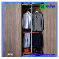 Giá 3 tầng để đồ/Treo quần áo cho góc tủ FV10