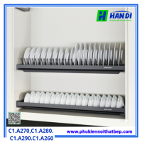 Giá bát cố định khung nhôm Inox mờ SUS304 C1.A260/C1.A270/C1.A280/C1.A290