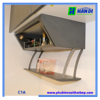 Giá bát gia vị lắp gầm tủ C1A