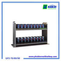 Giá để gia vị Grob GP2-70/80/90, Cảm ứng lên xuống