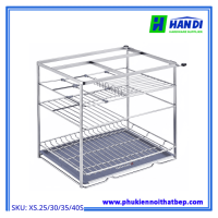 Giá đựng chai lọ gia vị GRANDX XS.25/ 30/ 35/ 40S