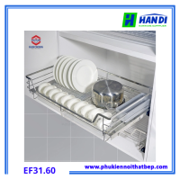 Kệ bát đĩa đa năng nan dẹt Inox sus304 EF31.60