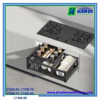 Kệ đựng bát đĩa hợp kim nhôm phủ nano GROB C1NB