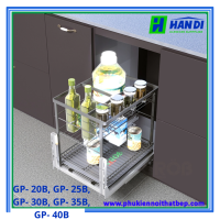Kệ đựng gia vị hợp kim sơn nano Grob GP