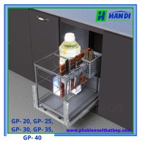 Kệ đựng dao thớt hợp kim sơn nano Grob GP-20