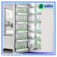 Kệ đựng tủ đồ khô inox 201 Grob GH-260, 460, 645, 660