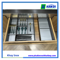 Khay chia nhôm chiều sâu tủ 470 E