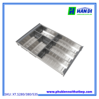 Khay chia thìa nĩa GRANDX XT.S280, XT.S380, XT.S535