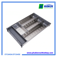 Khay chia thìa nĩa Inox 304 Eurogold ETC645A, ETC650E