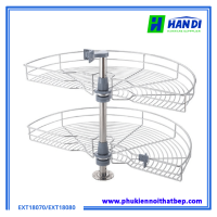 Mâm xoay Inox nan tròn 180 độ Eurogold EXT18070, EXT18080