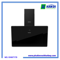 Máy hút mùi kính vát đen EHM7170–Eurogold