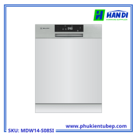 Máy rửa chén bán âm tủ MALLOCA MDW14-S08SI