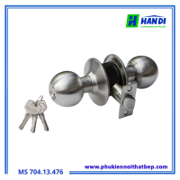 Tay nắm tròn IMUNDEX 704.13.476 Bấm 1 Chìa, Khóa phòng dành cho phòng ngủ